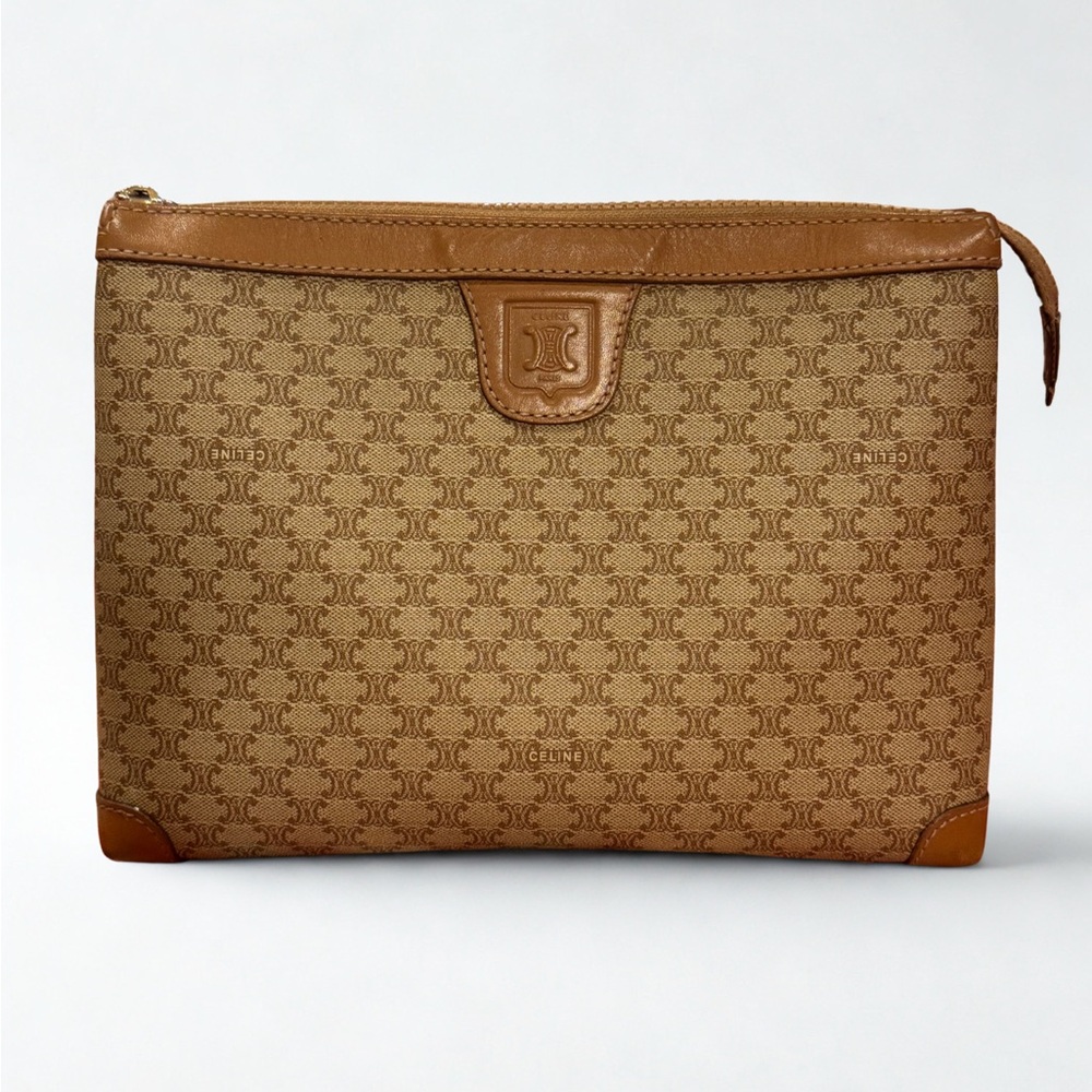 Celine Tan Monogram Toiletry Bag - STUNNING!
